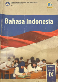 Image of BAHASA INDONESIA SMP KLS IX