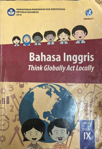 Image of BAHASA INGGRIS (Think Globally Act Locally) SMP/MTS 2018