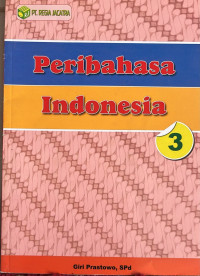 Image of PERIBAHASA INDONESIA 3 2018